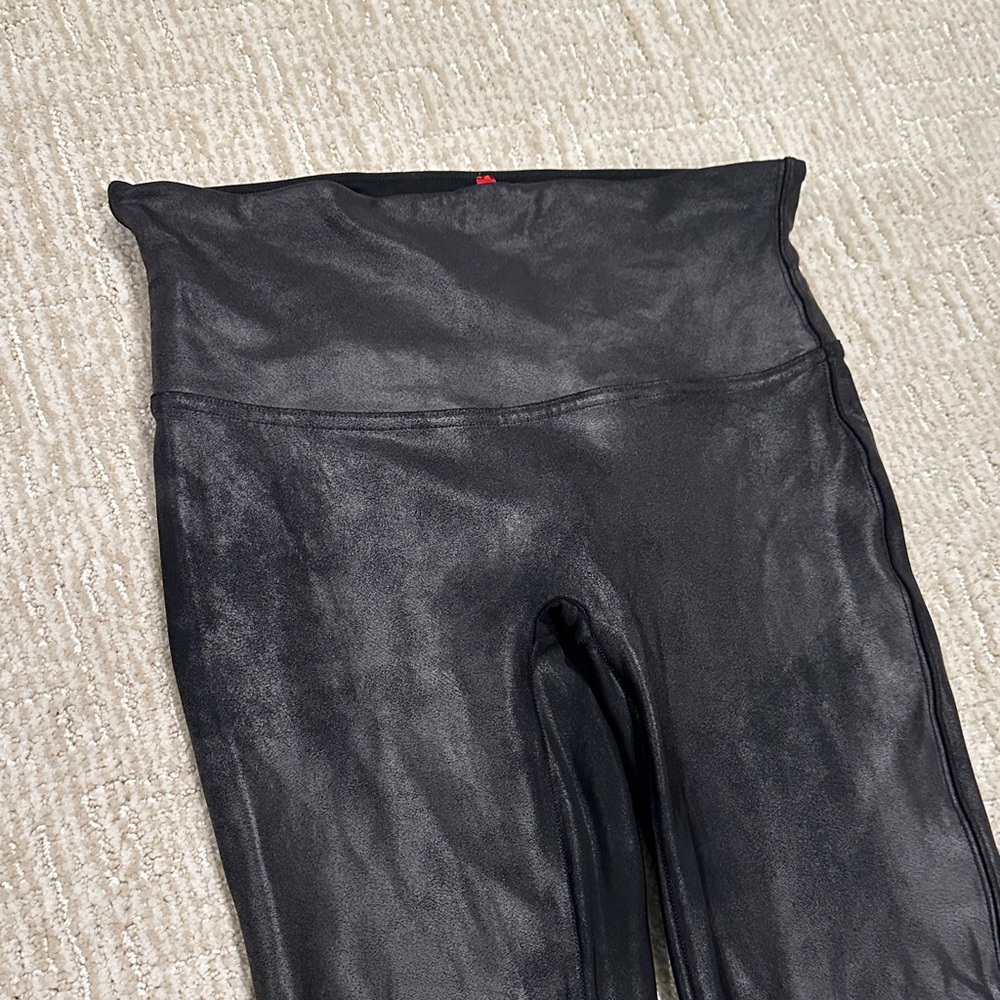 SPANX Faux Leather Leggings